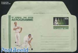 Aerogramme 50c, Bowling