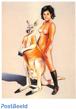 Mel Ramos 1968, Red Kangaroo
