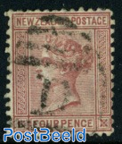 4P lilac-red, used