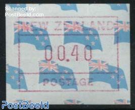 Automat Stamp 1v, Flag