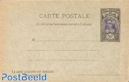 Reply paid postcard  20/20c
