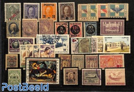 Lot mixed stamps 