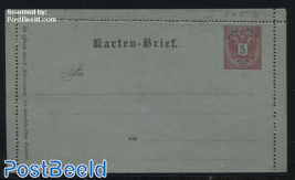 Card Letter 5Kr, german