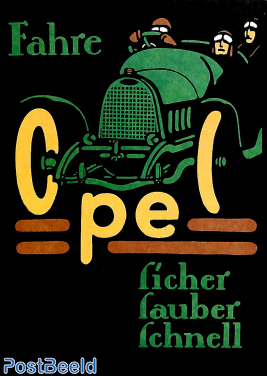 Opel, Sicher, Sauber, Schnell