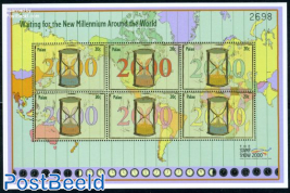 Stamp show 2000 6v m/s (6x20c)