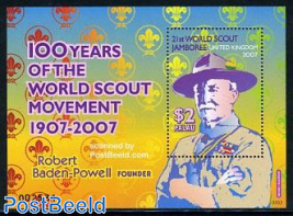 100 Years of world scouting s/s