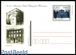 Postcard Czapskich palace 1.25
