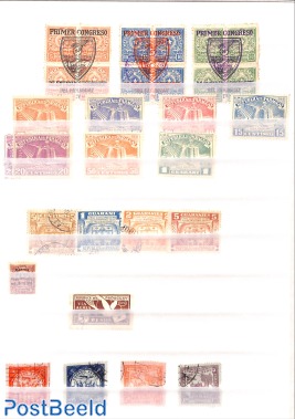 Lot 4 pages Paraguay */o
