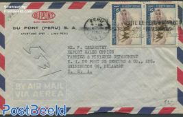 Airmail from Lima to USA