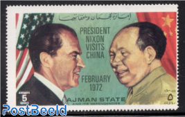 Nixon visits China 1v
