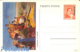Illustrated postcard SPECIMEN MUESTRA