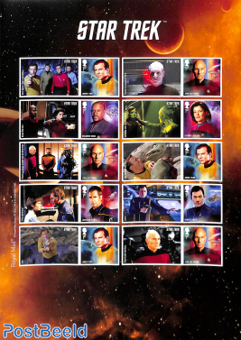 Star Trek sheet s-a