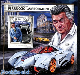 100th anniversary of Ferruccio Lamborghini