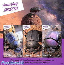 Insects 3v m/s, Dung Beetle