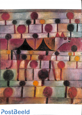Paul Klee, Kamel in rythmischer Baumlandschaft 1920