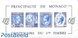 Stamp centenary s/s imperforated