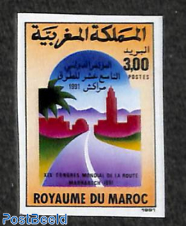 World road congress 1v, imperforated