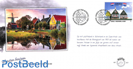 Typical dutch, Wooden houses 1v FDC