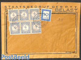 Postage due, 6x4c and 10c