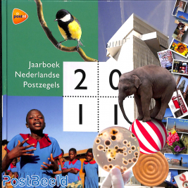 Official yearbook 2011 with stamps