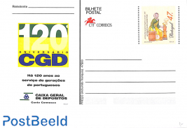 Postcard 47e, 120 years CGD