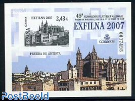 Exfilna s/s imperforated (not valid for postage)