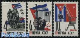 Cuba friendship 3v