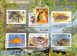 WWF Stamps 6v m/s