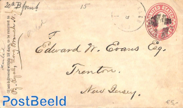 Envelope 3c , used