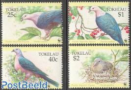 WWF, Pacific pigeons 4v