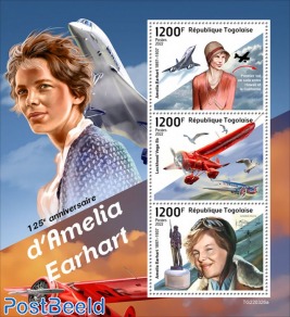 125th anniversary of Amelia Earhart