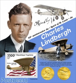 95th anniversary of Spirit of St. Louis of Charles Lindbergh