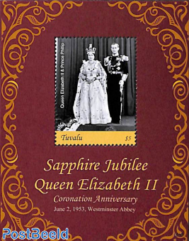 Queen Elizabeth II, Sapphire Jubilee s/s