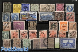 Lot mixed stamps 