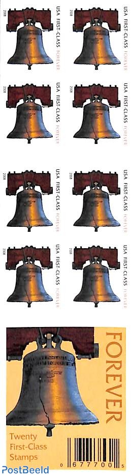 Liberty bell, double sided booklet s-a