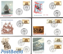Joint Issue Germany-USA, 17 diff. covers + 1 max card