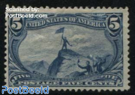 5c, Blue, Stamp out of set
