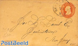 Envelope 3c, BURLINGTON