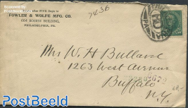 Envelope to Buffelo, New York