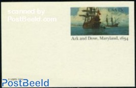Postcard, Ark and Dove