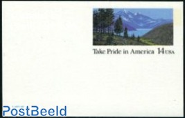 Postcard Take Pride in America