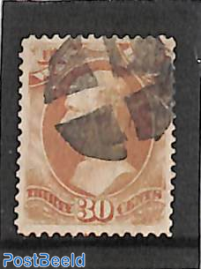 30c, War dept., Stamp out of set