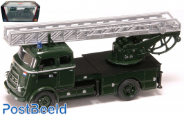 Daf A1600 ladder fire truck Dutch army 1962