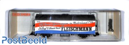 Freight car (Promotional)  "150 years railways in The Netherlands. Feel it at home with Fleischmann"