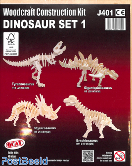 Dinosaur Set 1 Woodcraft Kit
