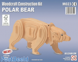 Polar Bear Woodcraft Kit
