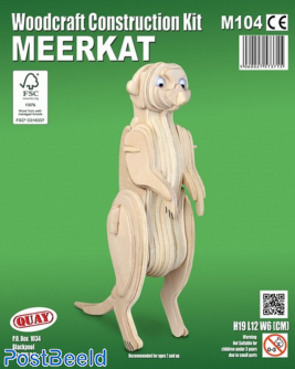 Meerkat Woodcraft Kit