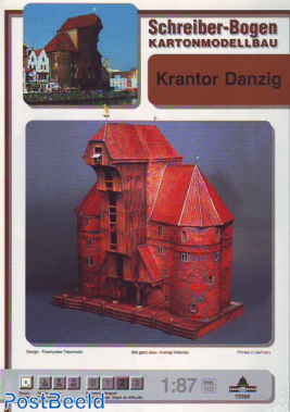 Bouwplaat Krantor Danzig