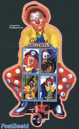 Circus, clowns 4v m/s