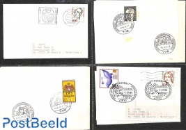 8 covers or cards on theme: Wine or winery